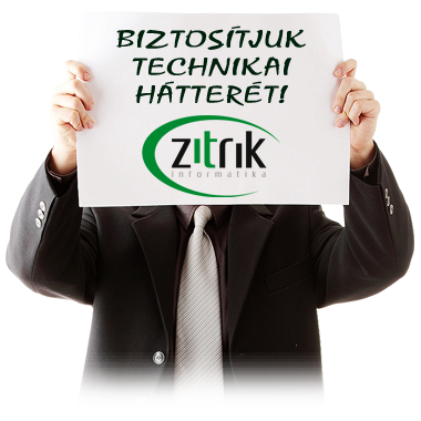 Biztosítjuk technikai hátterét
